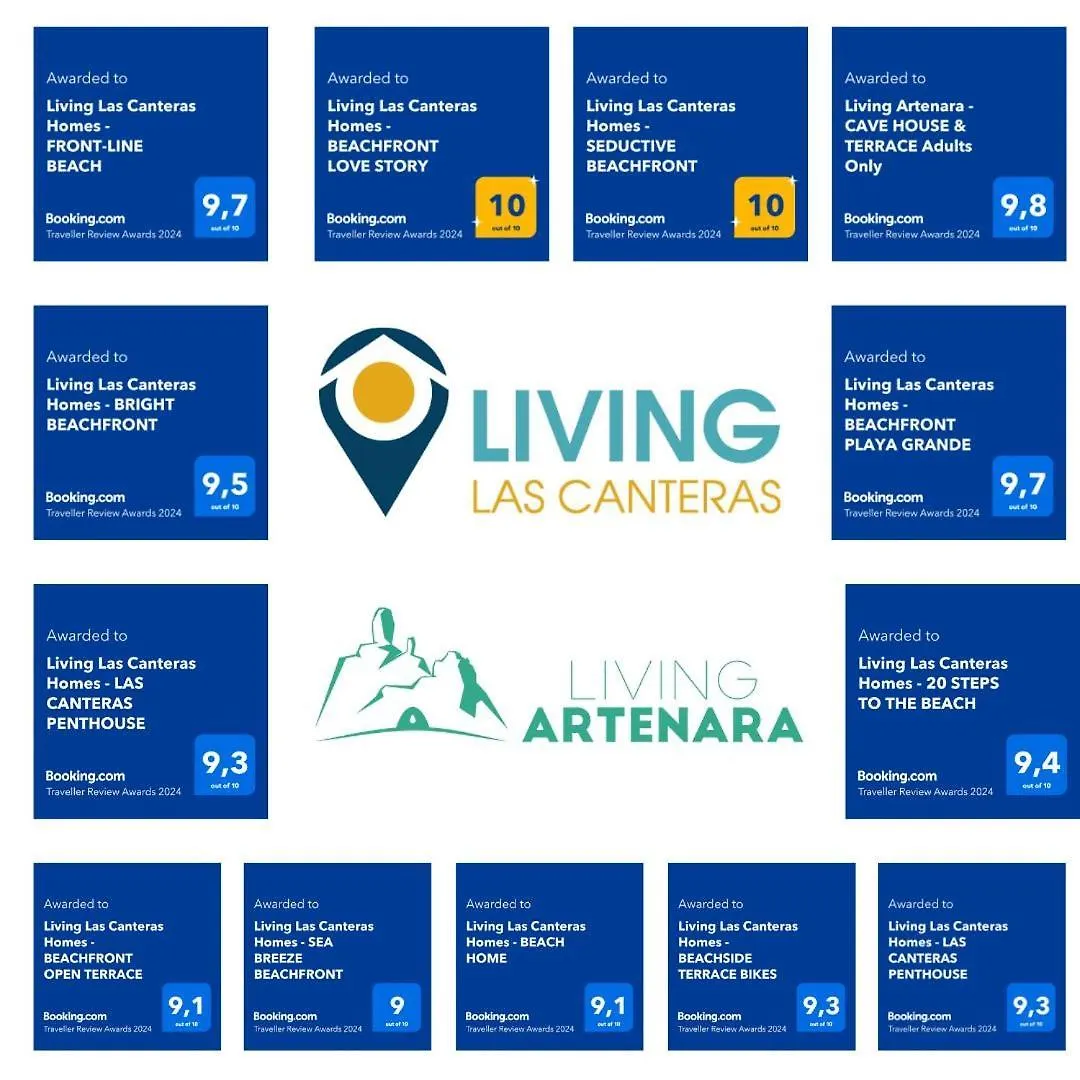Living Las Canteras Homes - South Facing & Parking 라스팔마스 0*,